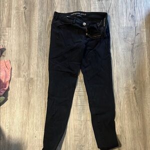 American Eagle Black Skinny Jeans